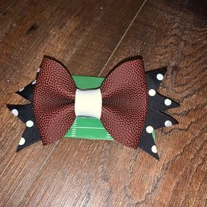 LET’S GO TEAM📣  FOOTBALL CHEER CLIP BOW